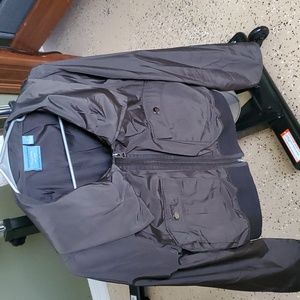 Vera Wang Bomber Jacket, Size L, acually Dark Military Green